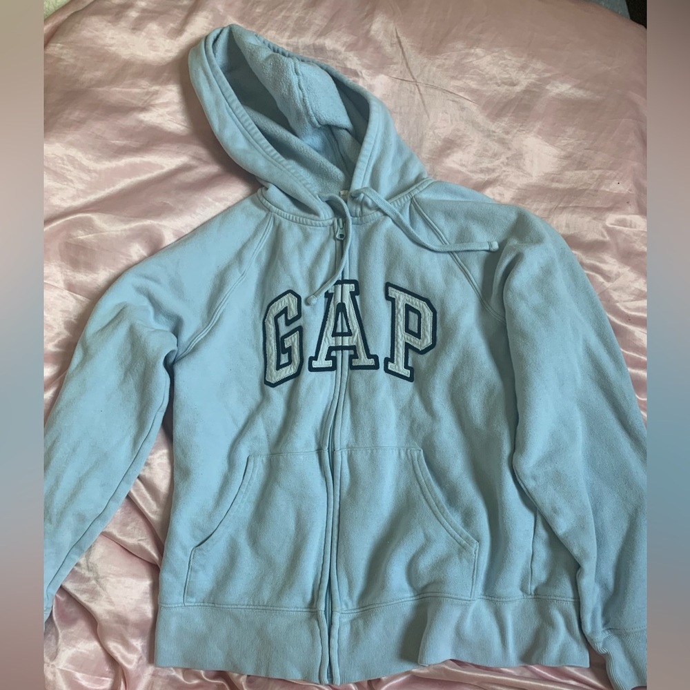Gap Light Blue Hoodie